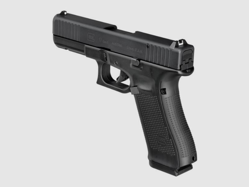Glock 17 Gen5 – Blank Firing Pistol | Caliber 9mm P.A.K. / SRS