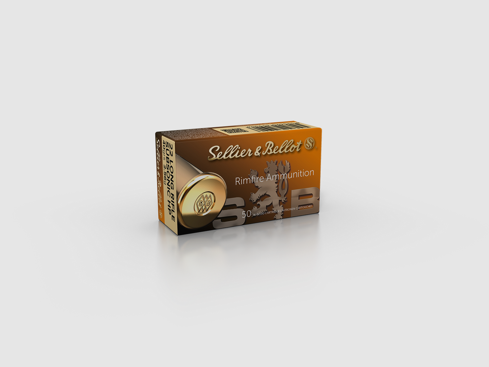 S&B .22 LR 2,60g Hollow Point Subsonic Amunicja, zdjęcie 1 z 2