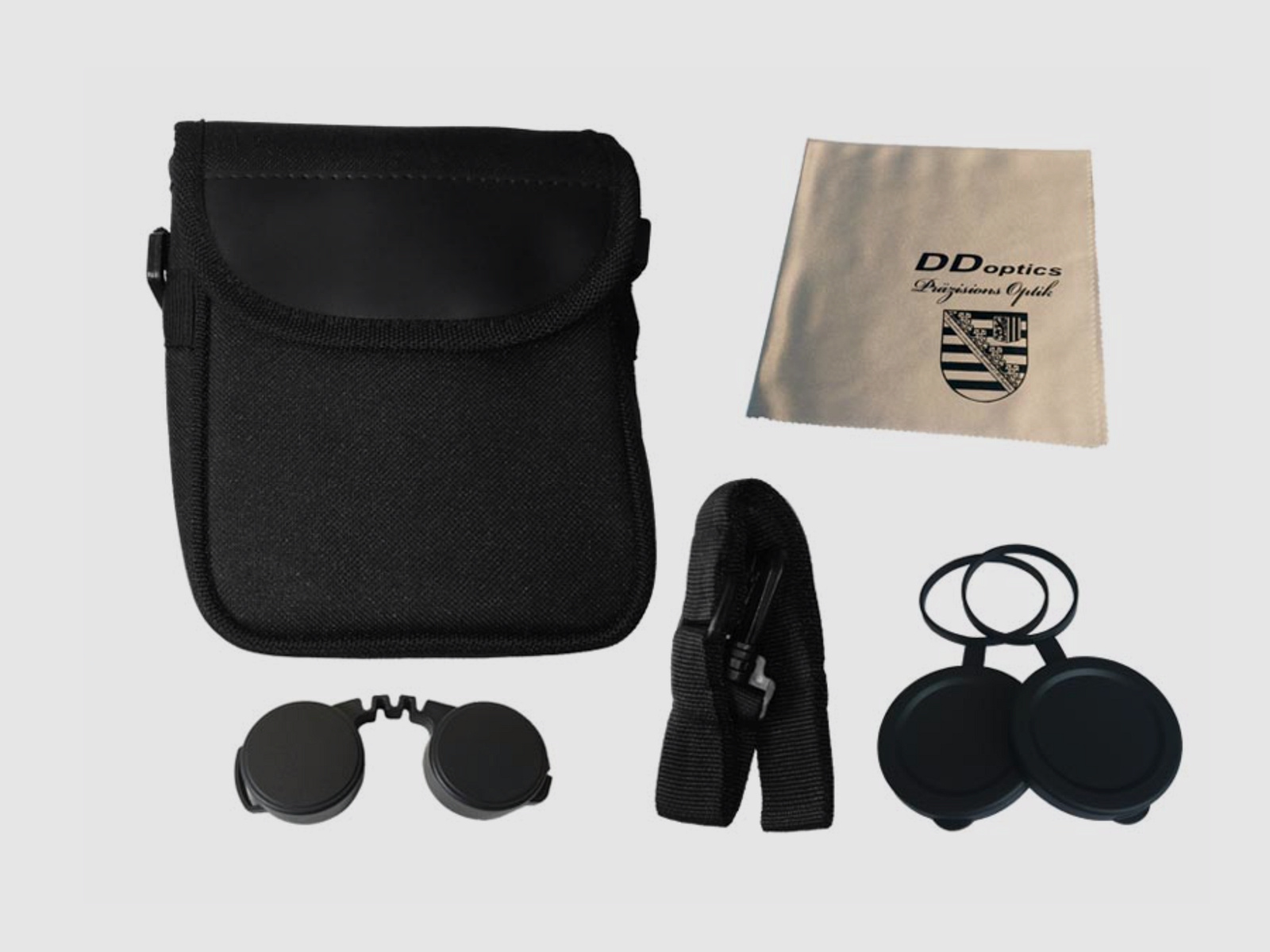 DDoptics 440120009 binocolo ultraleggero 8x50 incluso accessori