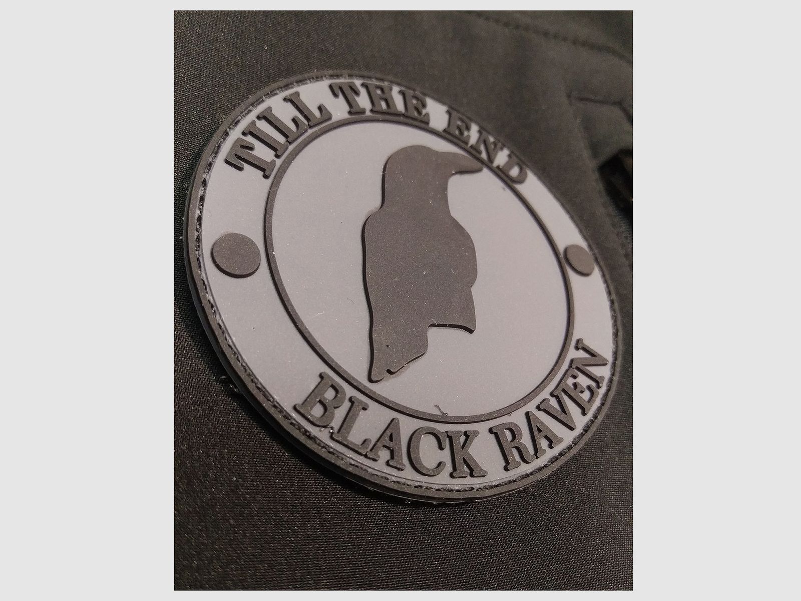 BLACK RAVEN – TILL THE END PATCH, Bild 2 von 2