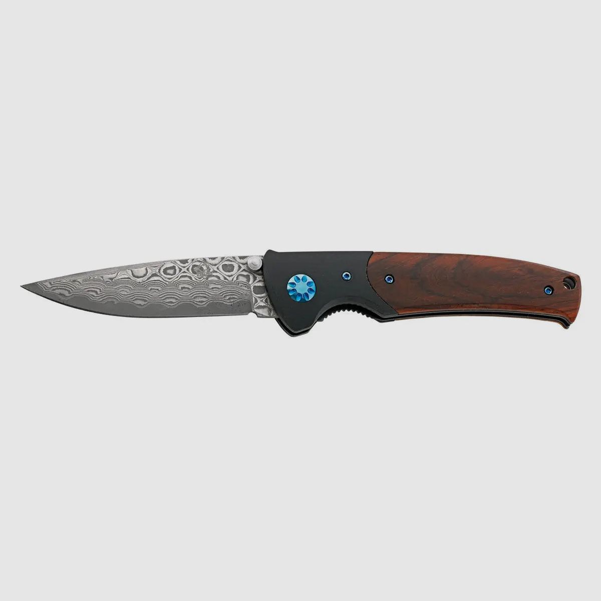 Cuchillo Plegable PUMA TEC de Damasco (Modelo Descontinuado)