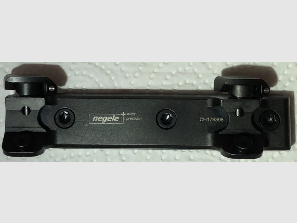 Negele Swiss Precision QuickLock montaż siodłowy do systemu Blaser - szyna Swarovski SR (standardowa wysokość), zdjęcie 1 z 4