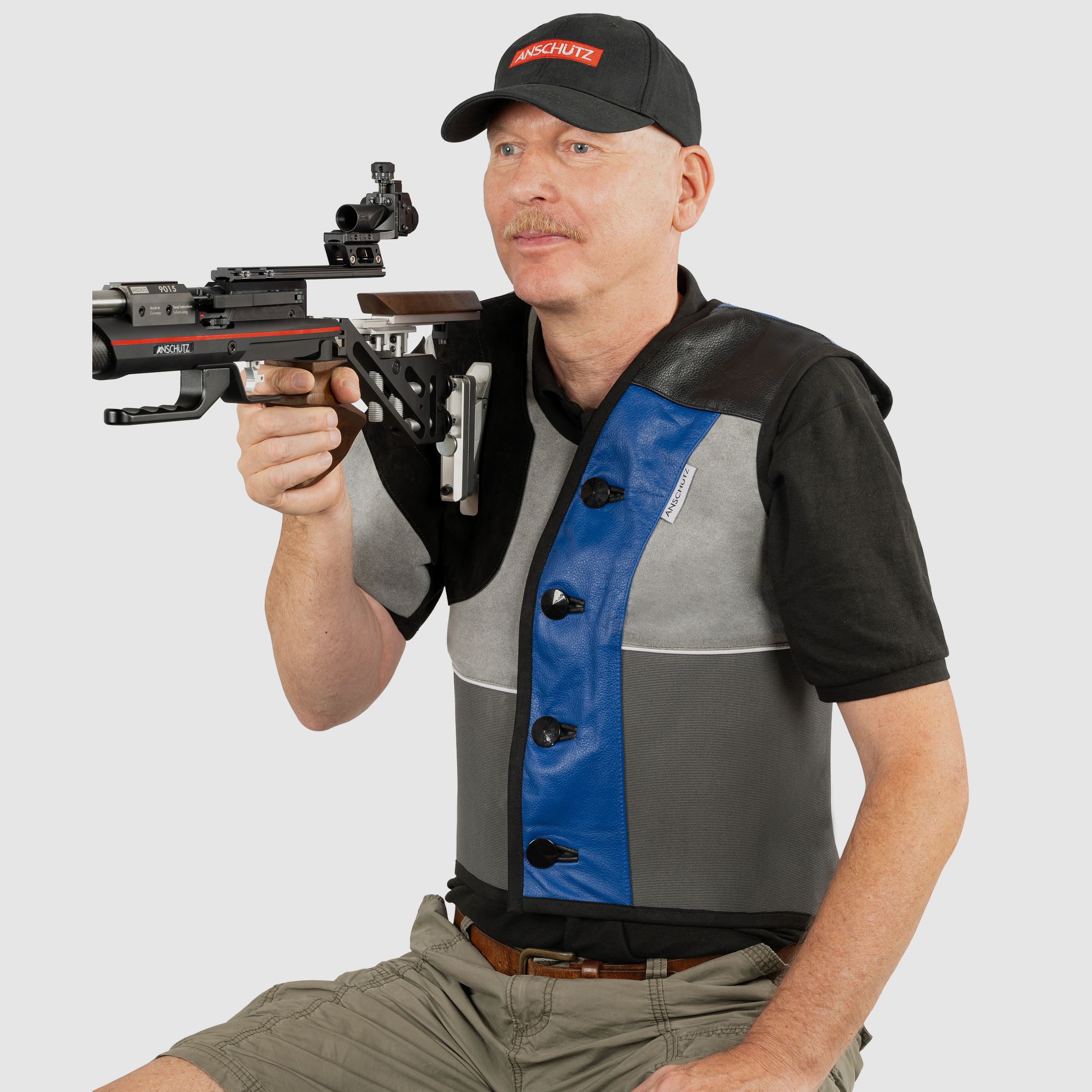 Schiessjacke Champion Auflage sitzend