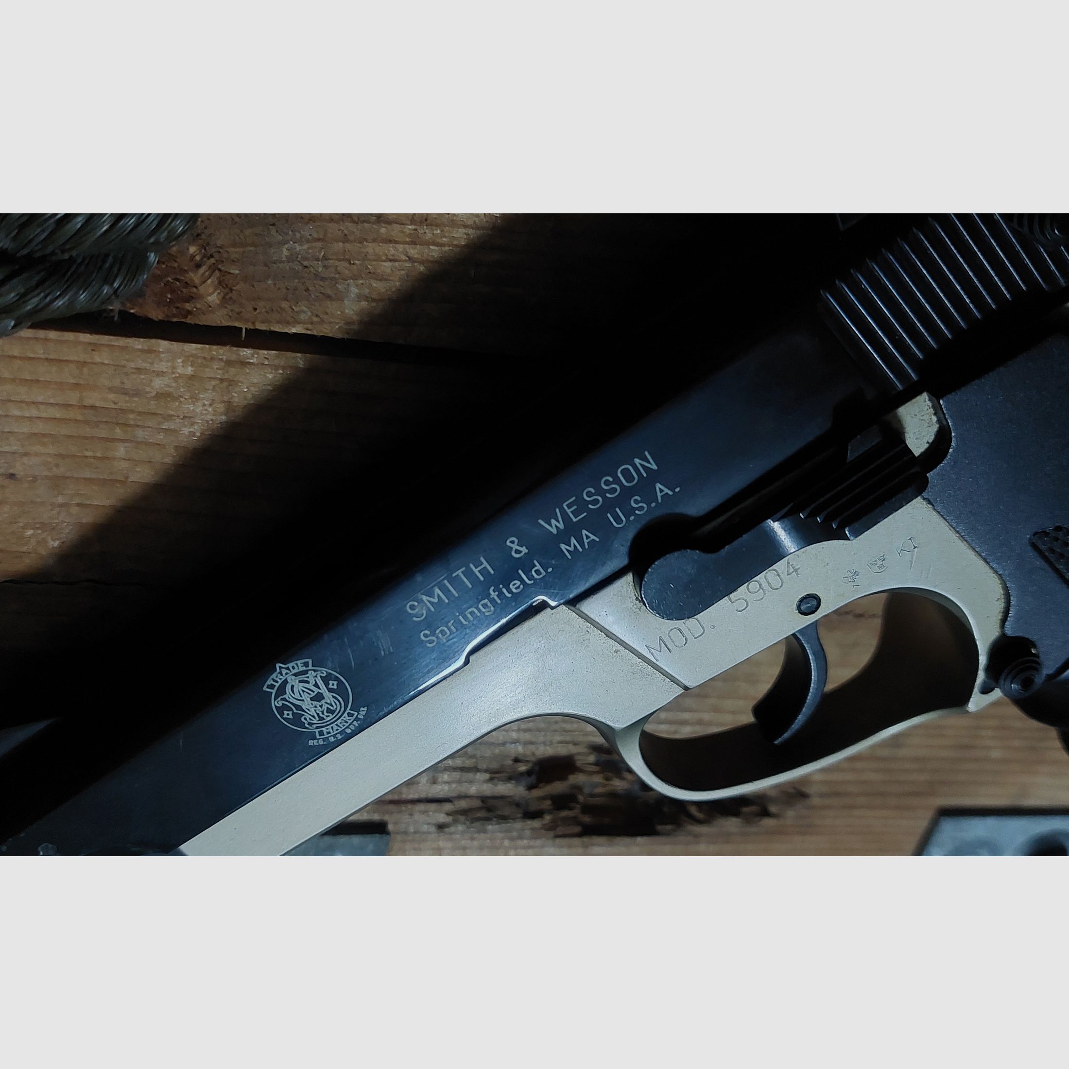 Smith&Wesson Mod. 5904 9 mm P.A.K (PTB 604)