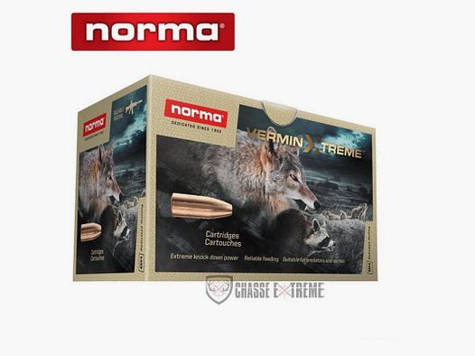 20 Patronen NORMA Kal. 223 Rem 55Gr Vermin Xtreme