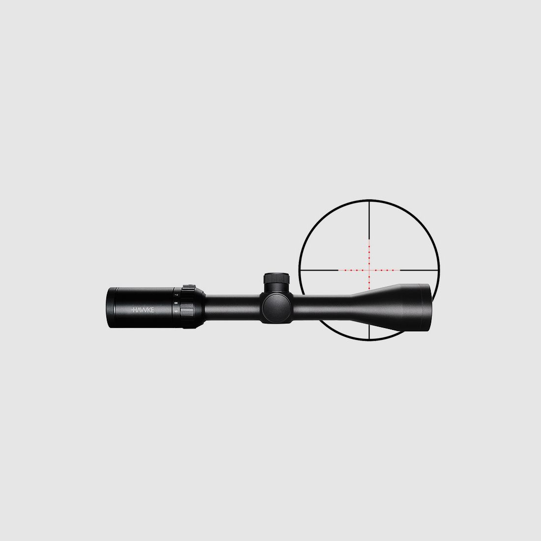 Zielfernrohr von Hawke Modell Vantage IR 1 Zoll 3-9x40, Absehen Mil Dot