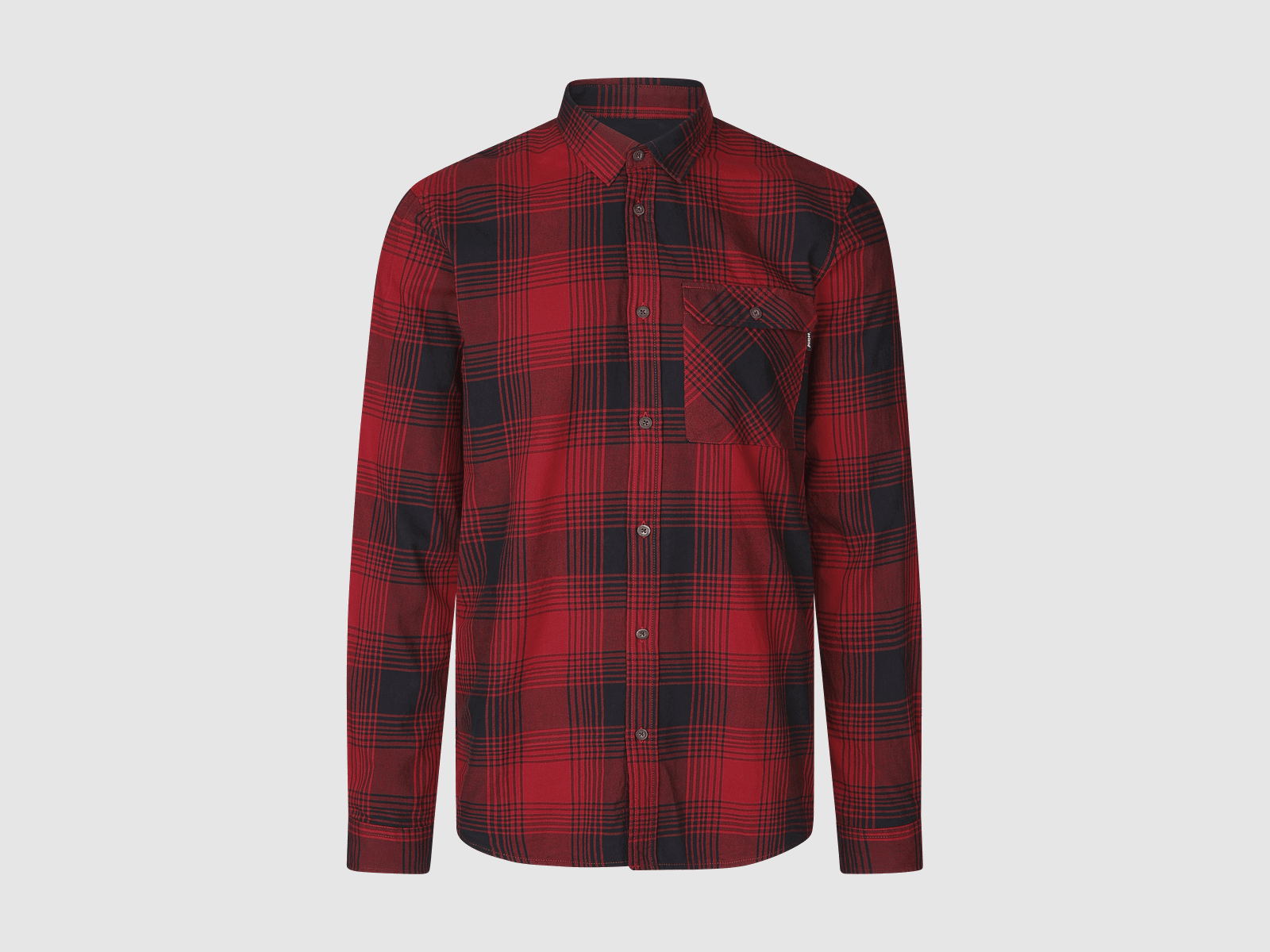 Seeland Glen Flannel shirt Men Red Check L