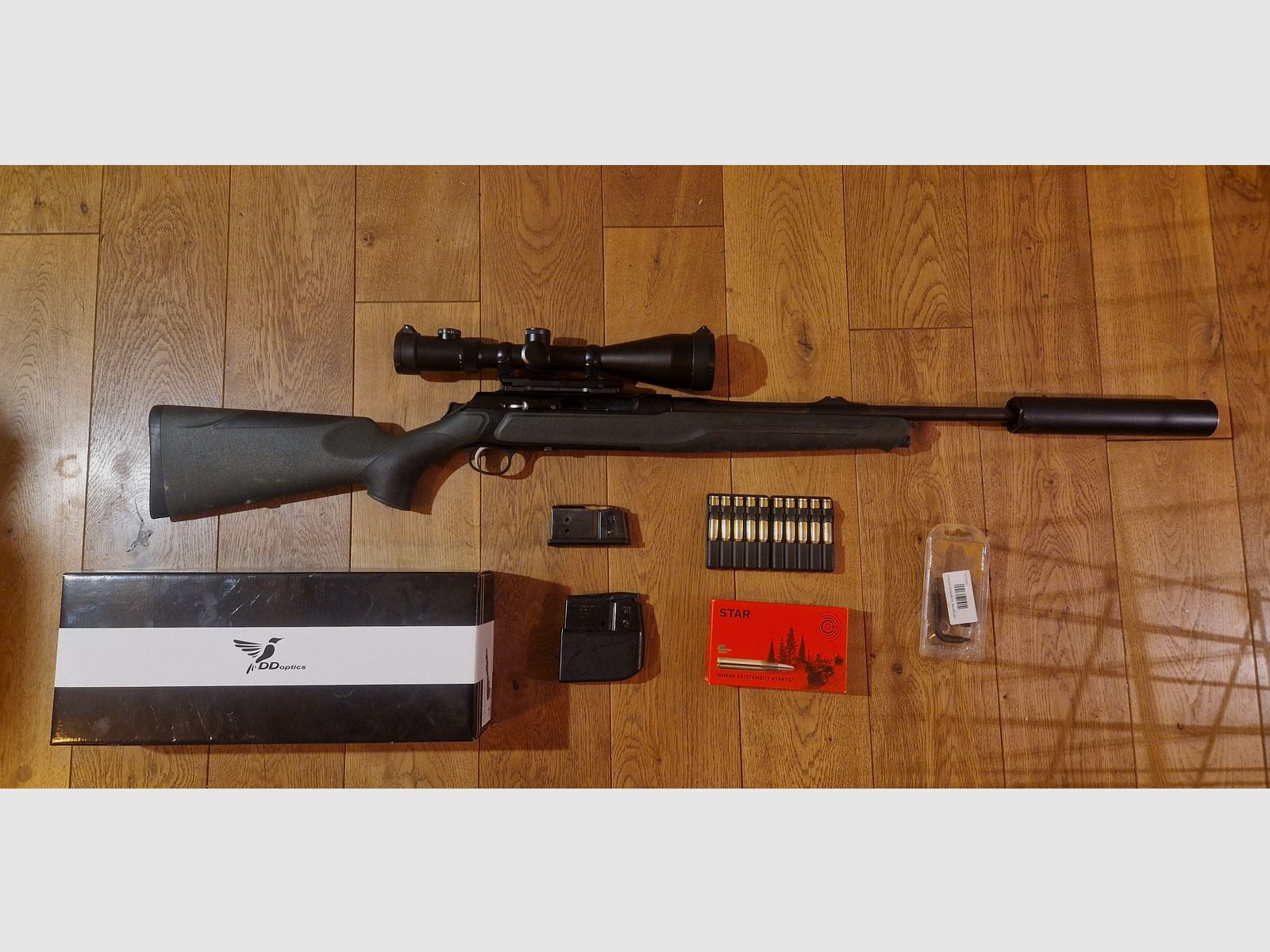Sauer 303 Schalldämpfergewinde 3006 Dentler DD-Optics