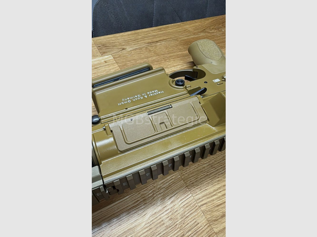 Heckler & Koch GmbH MR308 A3 EDICIÓN ESPECIAL rifle semiautomático .308Win - Diseño y técnica de patrulla G28 - similar a HK 417 M110A1 - Superior e inferior recubiertos RAL8000