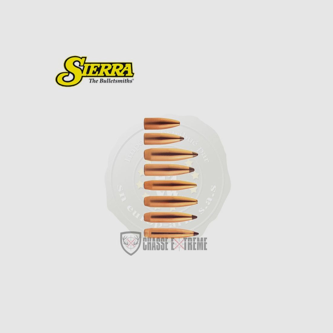 100 Geschosse SIERRA Kal 280 Rem 130gr Sbt