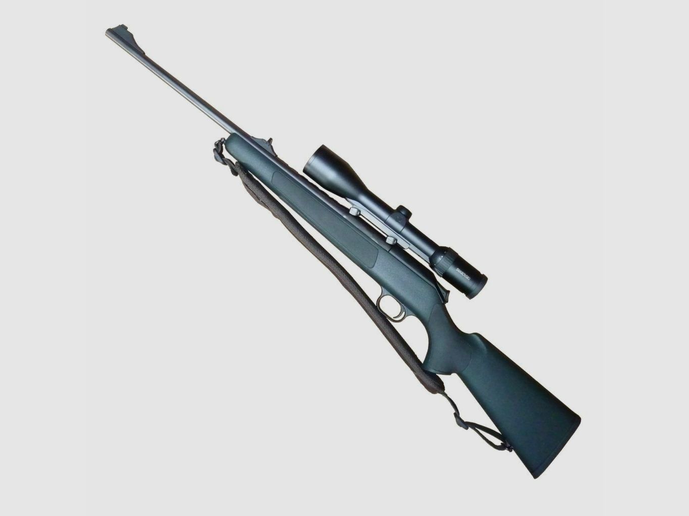 Correa portafusil retráctil Niggeloh Automatic Marrón Loden (100% lana virgen), billede 2 af 2