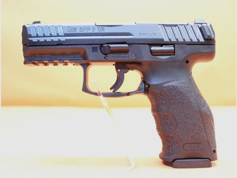 Heckler&Koch Ha. Pistolet 9mm Luger Heckler&Koch/H&K HK SFP9 OR PD SF interfejs do celownika Red Dot (9mm Para/9x19), zdjęcie 1 z 5