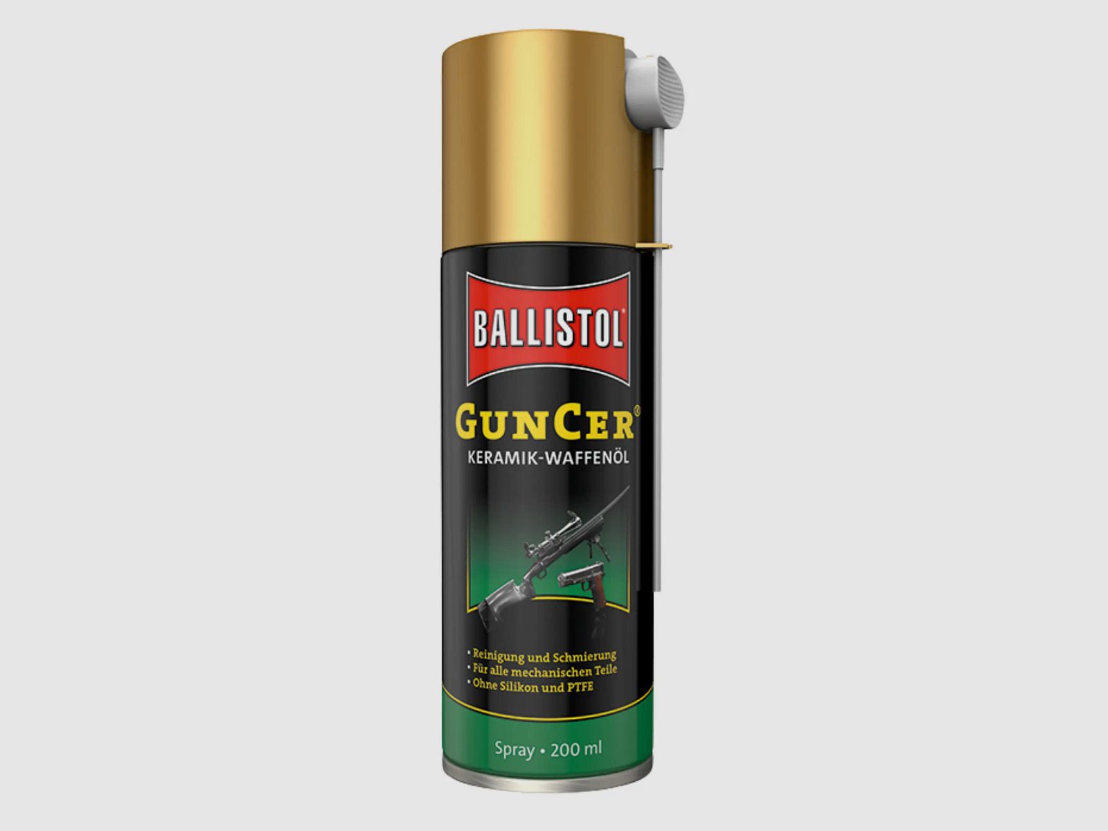 Ballistol GunCer Keramik-Waffenöl Spray (200 ml)