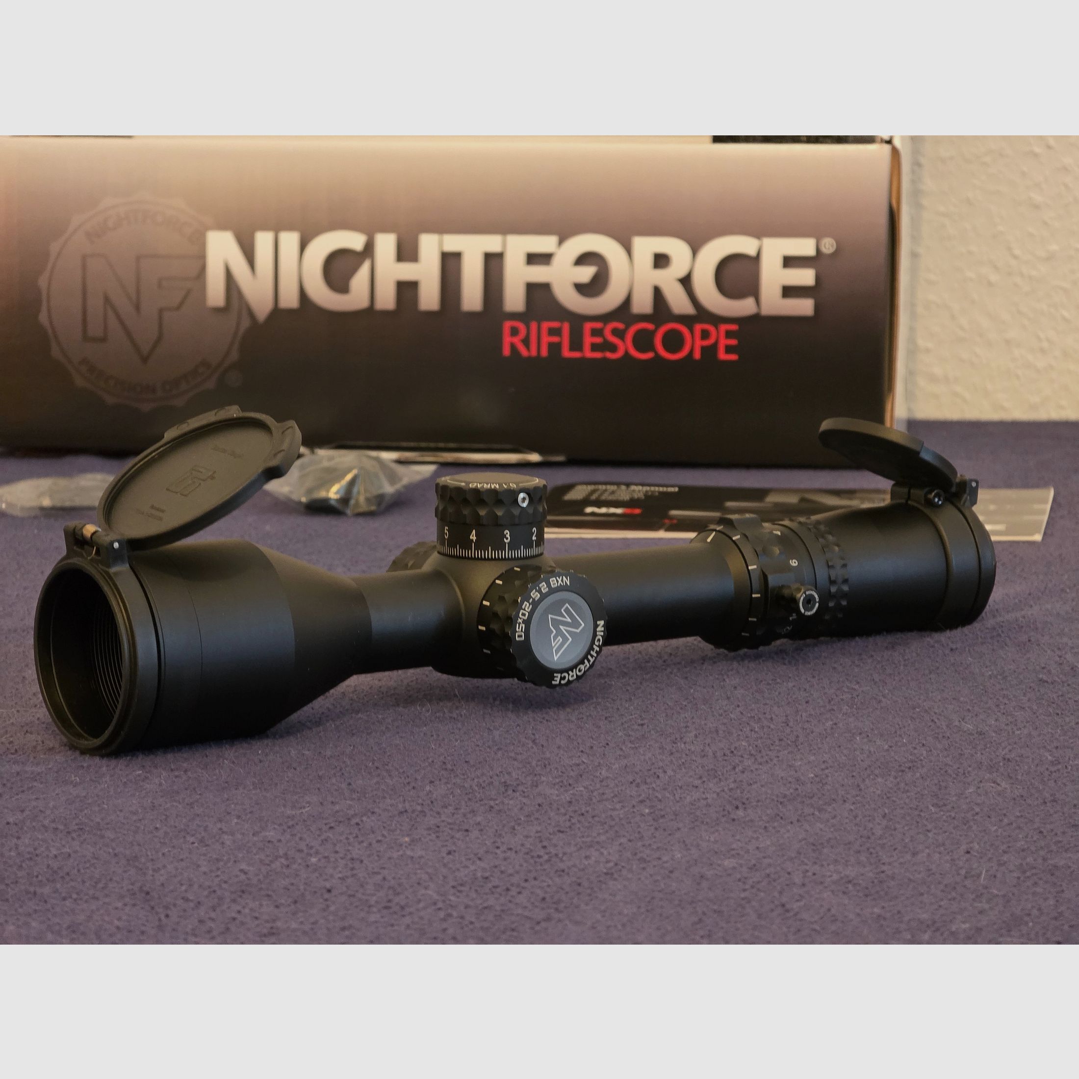 Nightforce NX8 2,5-20x50 F2, immagine 1 di 8