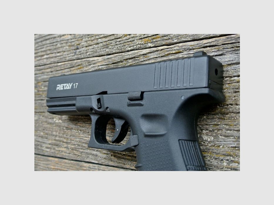 RETAY G17 Black – 9 mm P.A.K. / Glock 17 Replica / Nachbau – EU-weiter Versand / EU-Wide Shipping, Bild 3 von 6