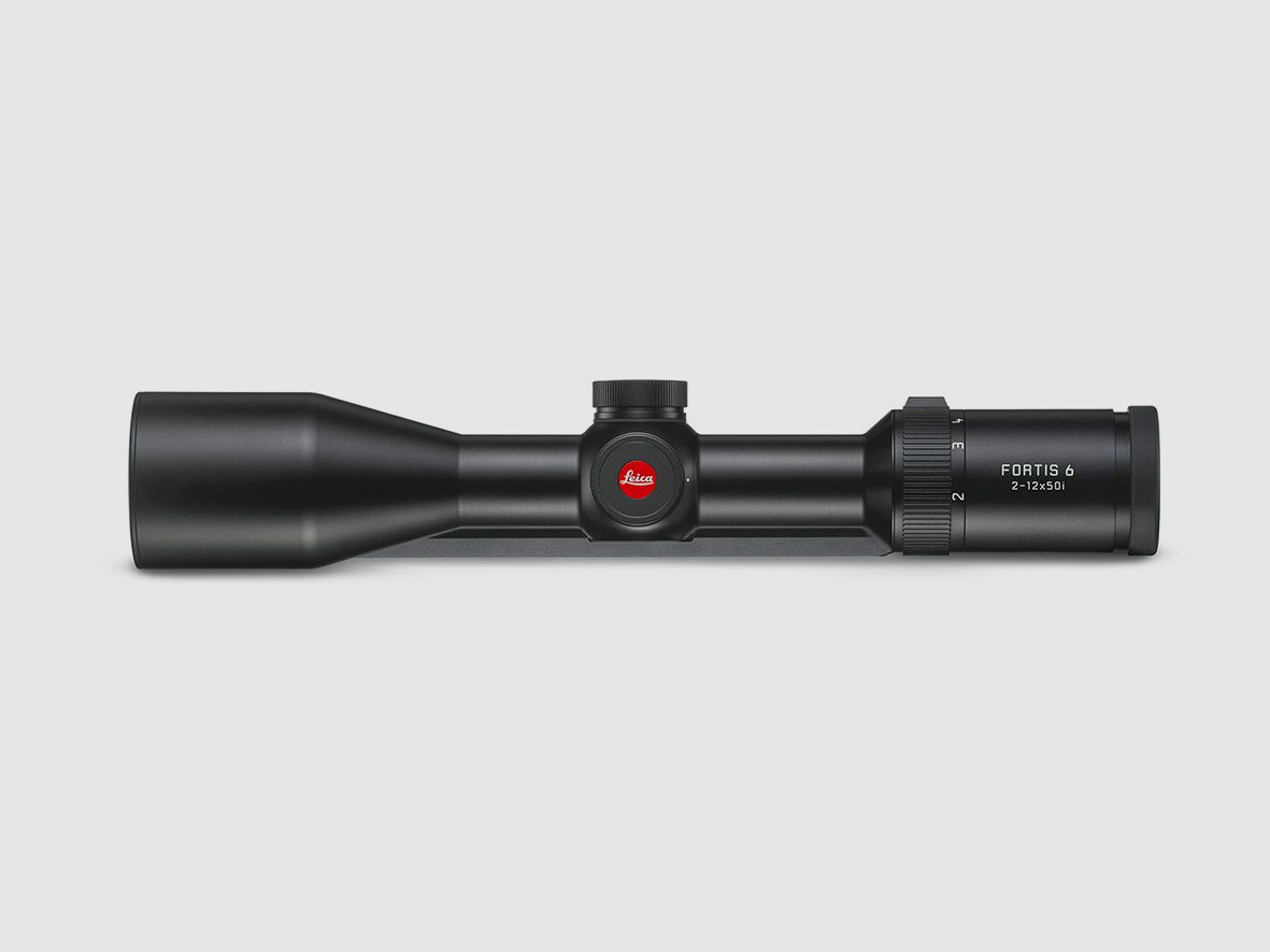 Leica Fortis 6 riflescope 2-12x50i L-4a, with rail, image 1 of 4