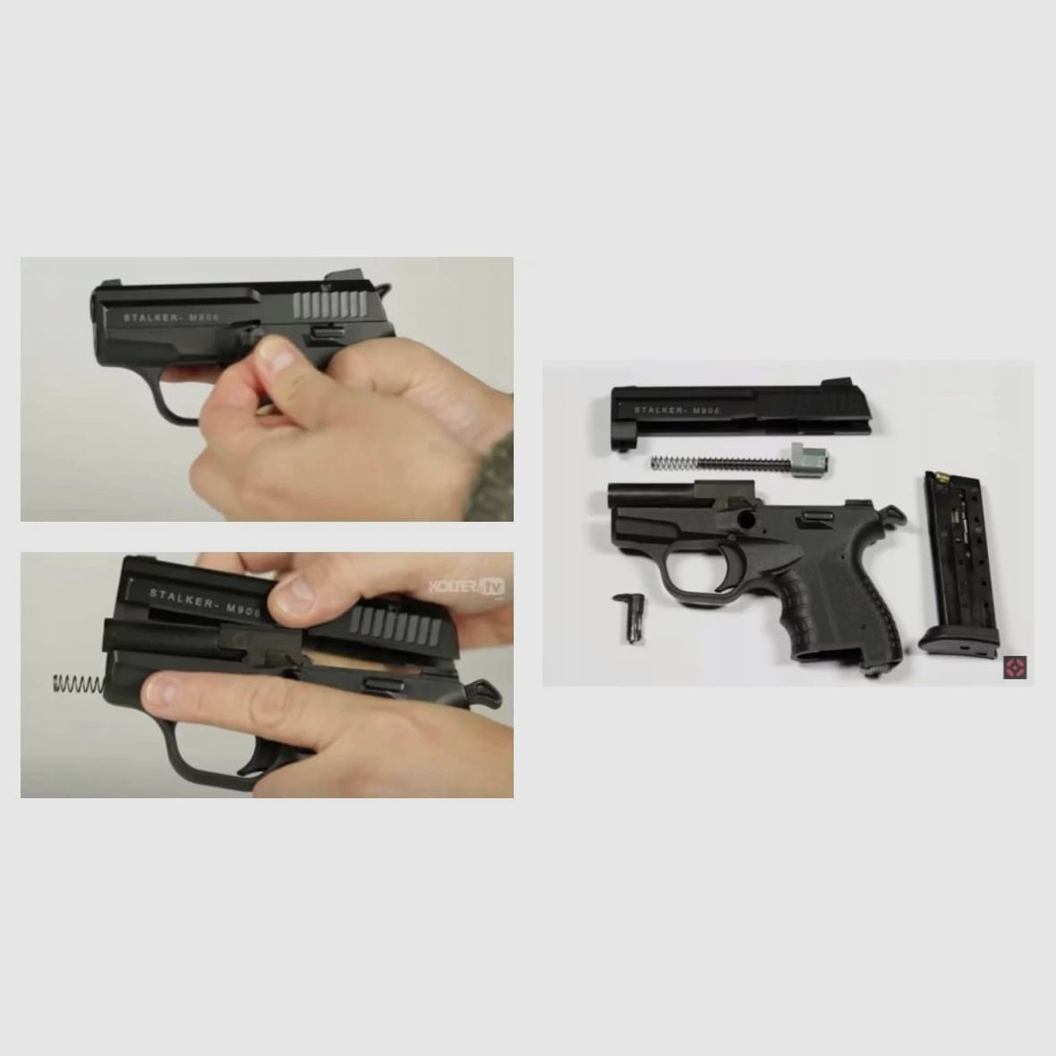 Pistolet à blanc STALKER M906 noir cal. .22 Long (M906MBP), image 17 sur 17
