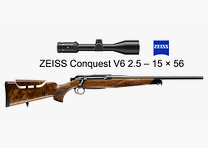 J.P. Sauer & Sohn Sauer 505 Ergo Lux Repetierbüchse HQ3 Ausstattungspaket Elegance + VSR | 8.5x55 Blaser | ZEISS V6 2.5-15x56