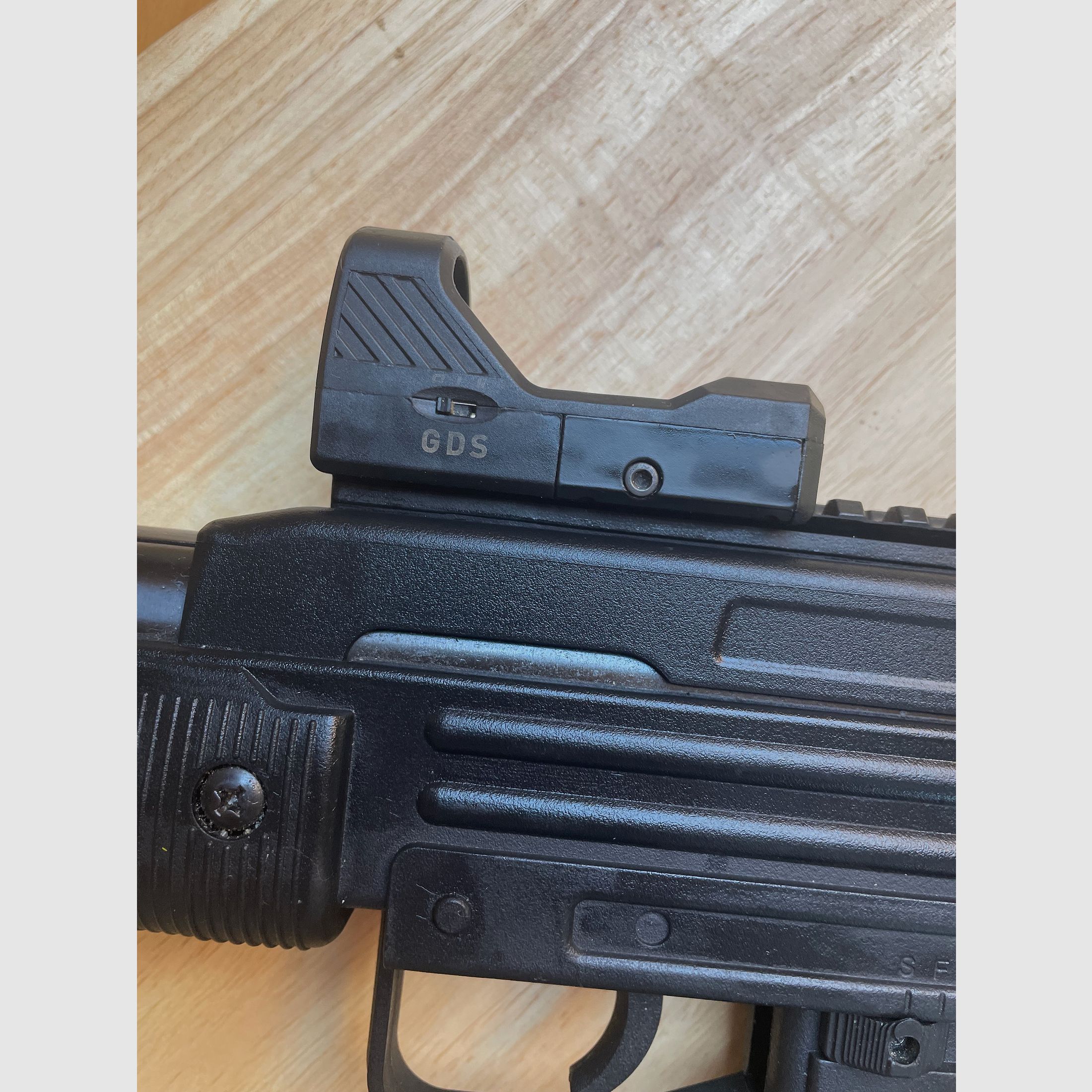 IWI Mini UZI - Federdruck Luftpistole / Maschinenpistole-Nachbildung (Kaliber 4,5 mm Diabolo)