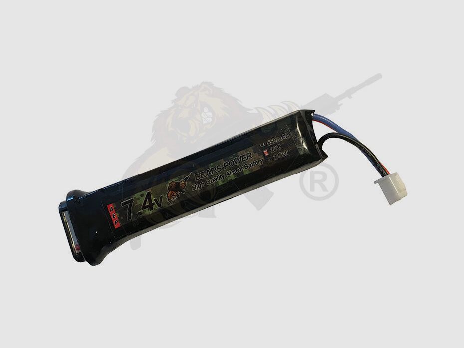 Bears- Power Airsoft AEP LiPo Akku 7.4V 550mAh 20C