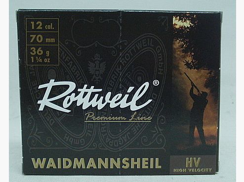 Waidmannsheil HV 12/70 - 3,5mm/36g -Plastik- (a10)