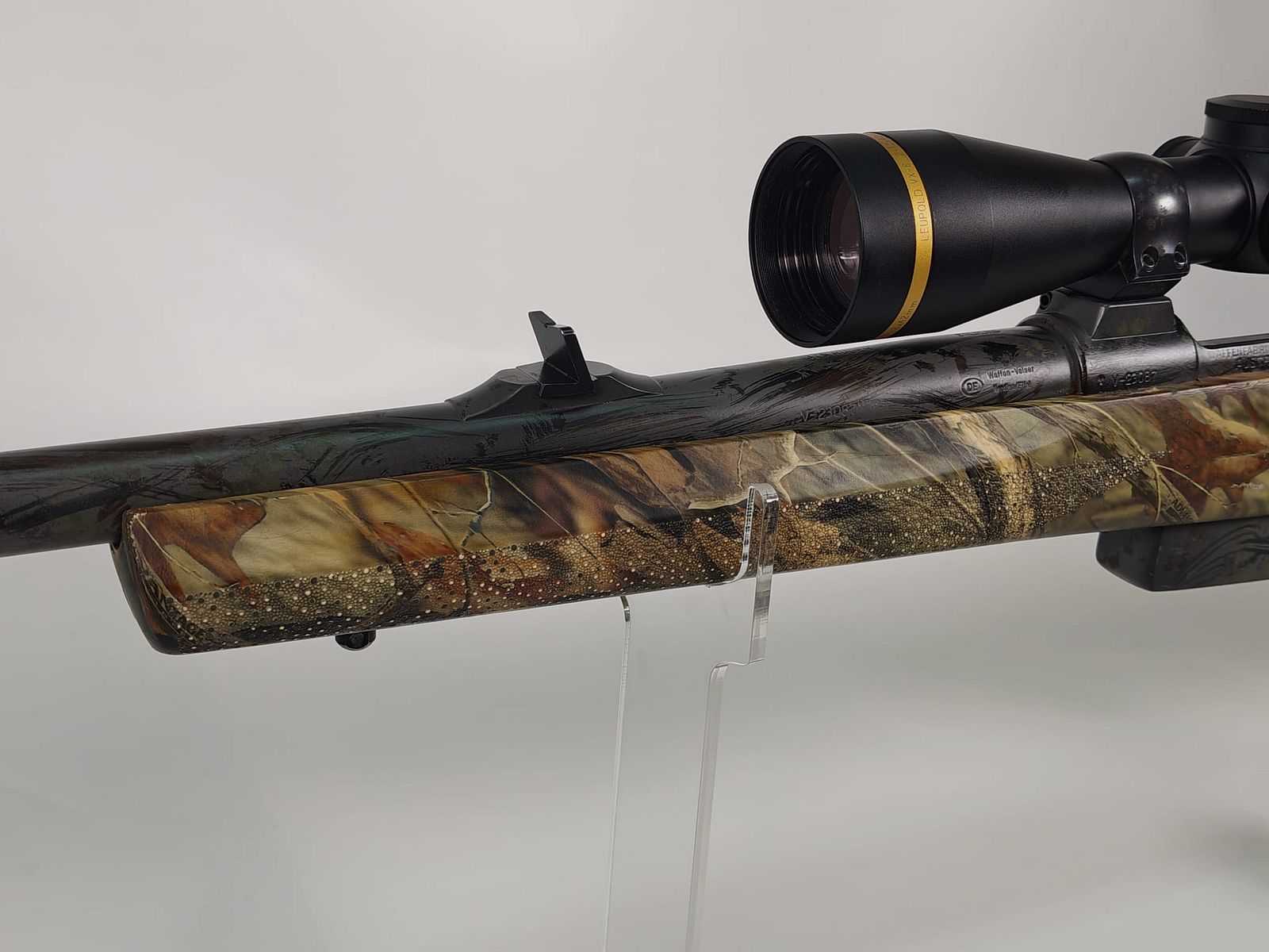 Steyr Mod. 98 .375Ruger con cañón intercambiable, Leupold VX-6 2-12x42 y Aimpoint 7000L 2x, imagen 3 de 8