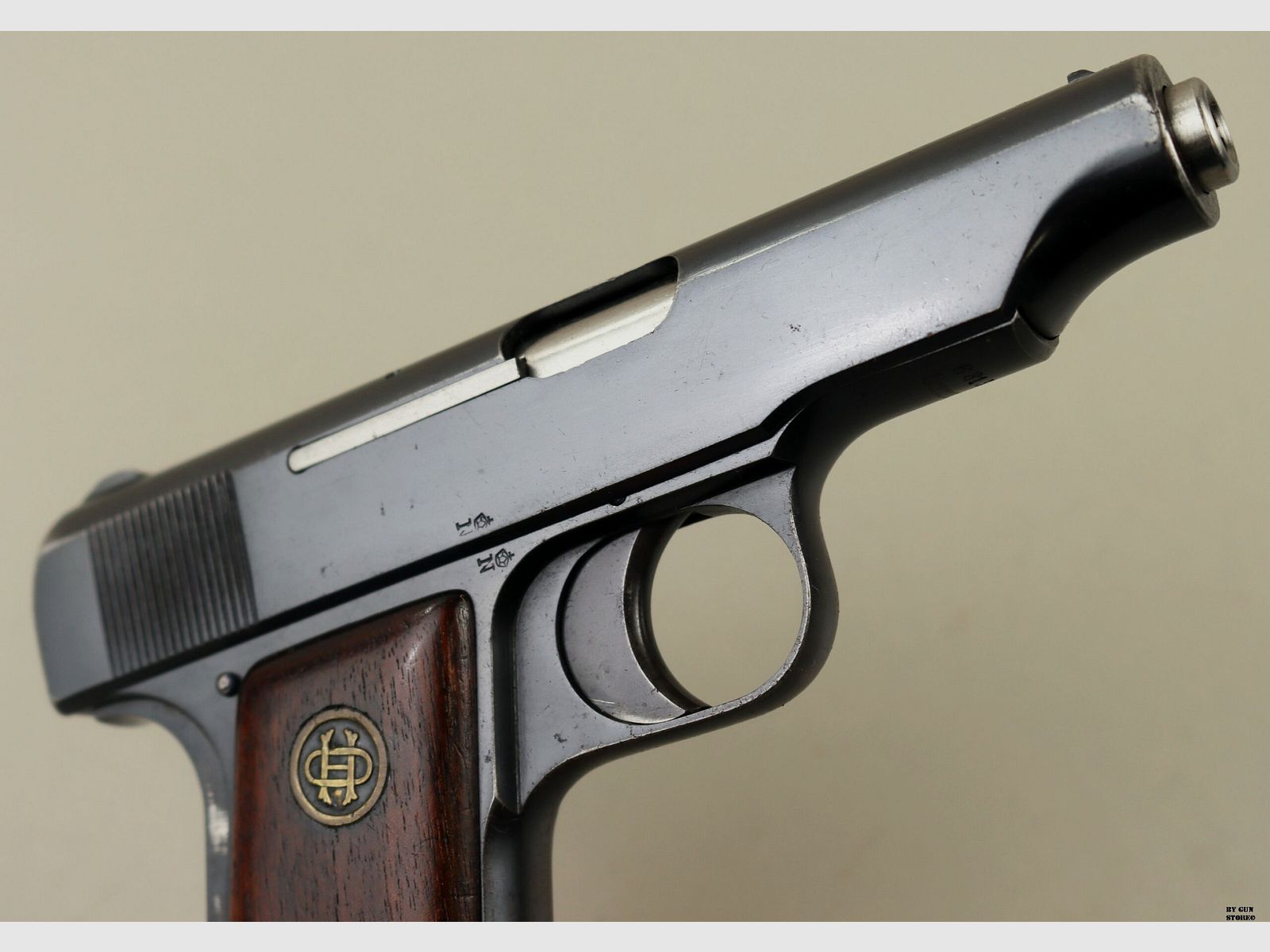 Pistole Deutsche Werke Erfurt mod. Ortgies’ Patent. Kal. 7,65 mm Matr. 68130, Bild 7 von 7