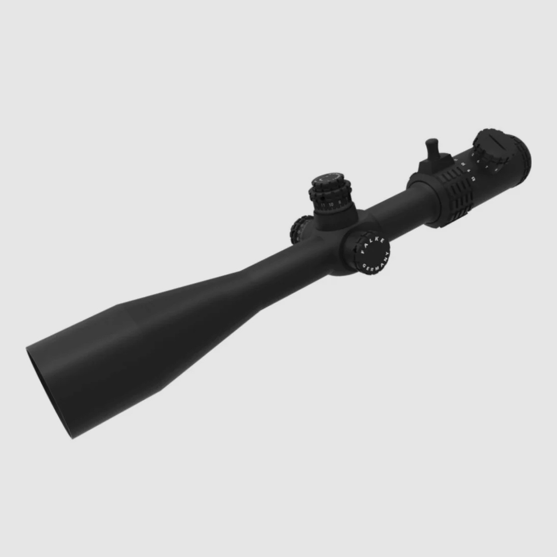 FALKE 8,5-25x50 TAC-Serie Zielfernrohr mit Mil-Dot-Absehen - Mil Dot