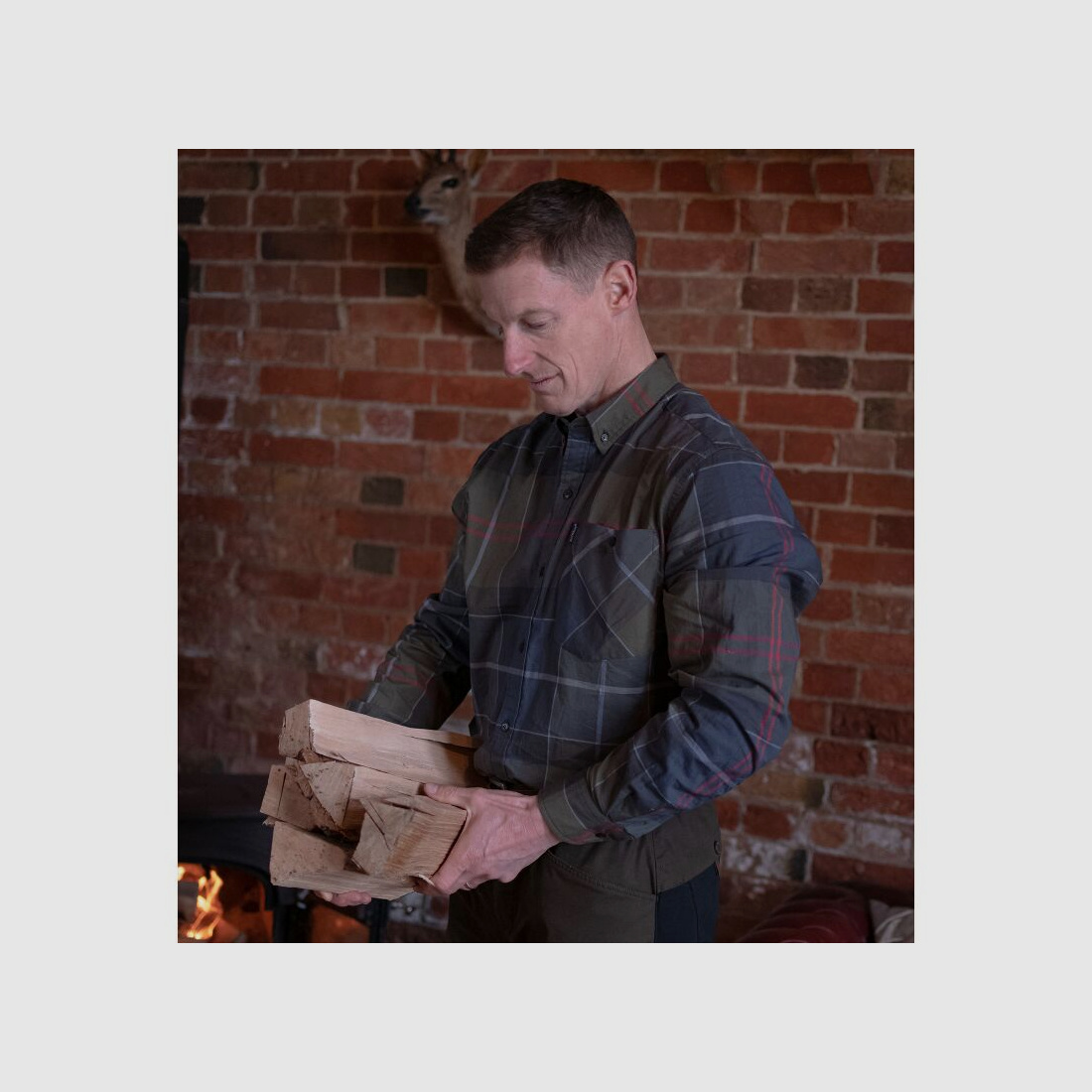 Shooterking Herren Hemd Huntflex kariert