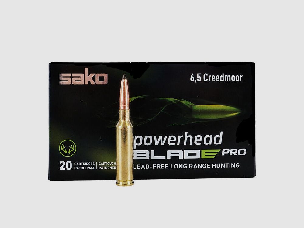 Sako 6.5 Creedmoor Powerh. Blade Pro 8.0g/123gr