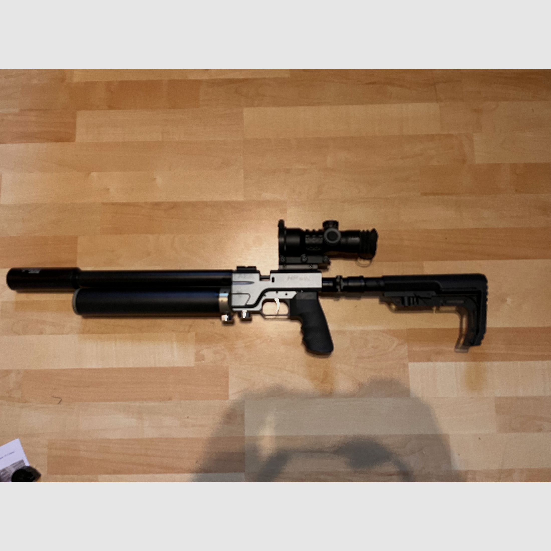 Luftgewehr AEA HPMAX F-Serie inkl. Schalldämpfer und Element Zielfernrohr