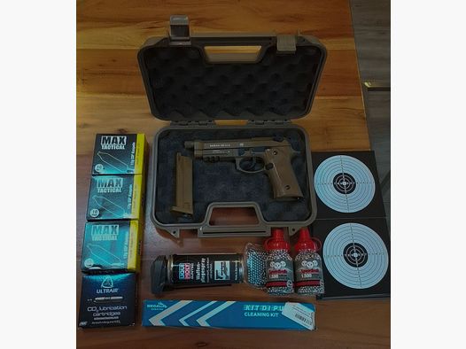 Beretta M9A3 CO₂ Airsoft – zeer goede staat – direct beschikbaar VB