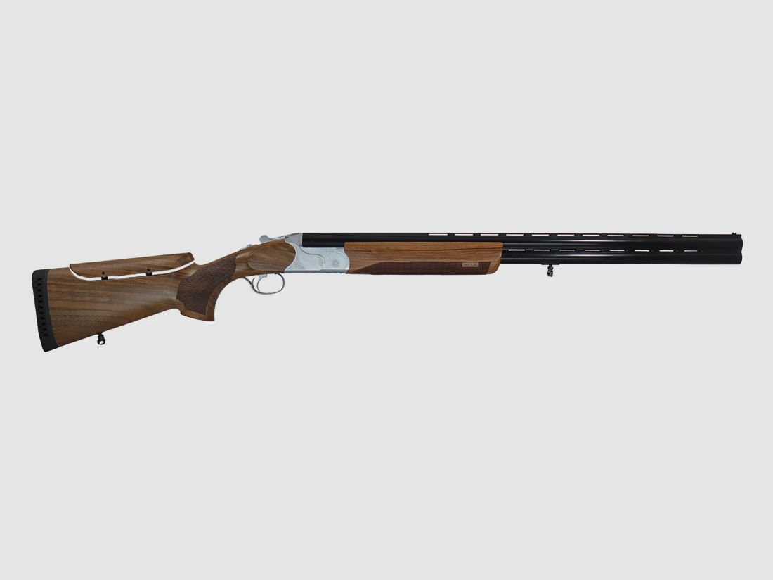  Huglu  Bockdoppelflinte Victor Silber 76cm