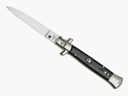 Couteau automatique Italien STILETTO corne noire – 18 cm