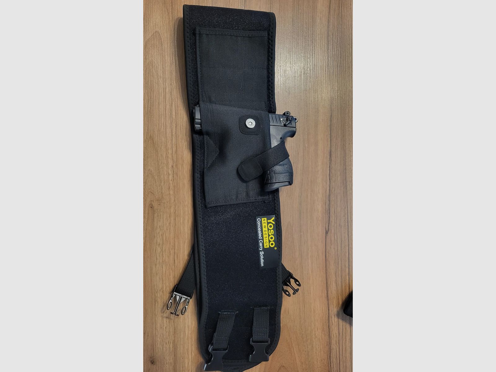 Walther P22 Schreckschusspistole 9 mm P.A.K. + 2 Holster + Munition + Koffer