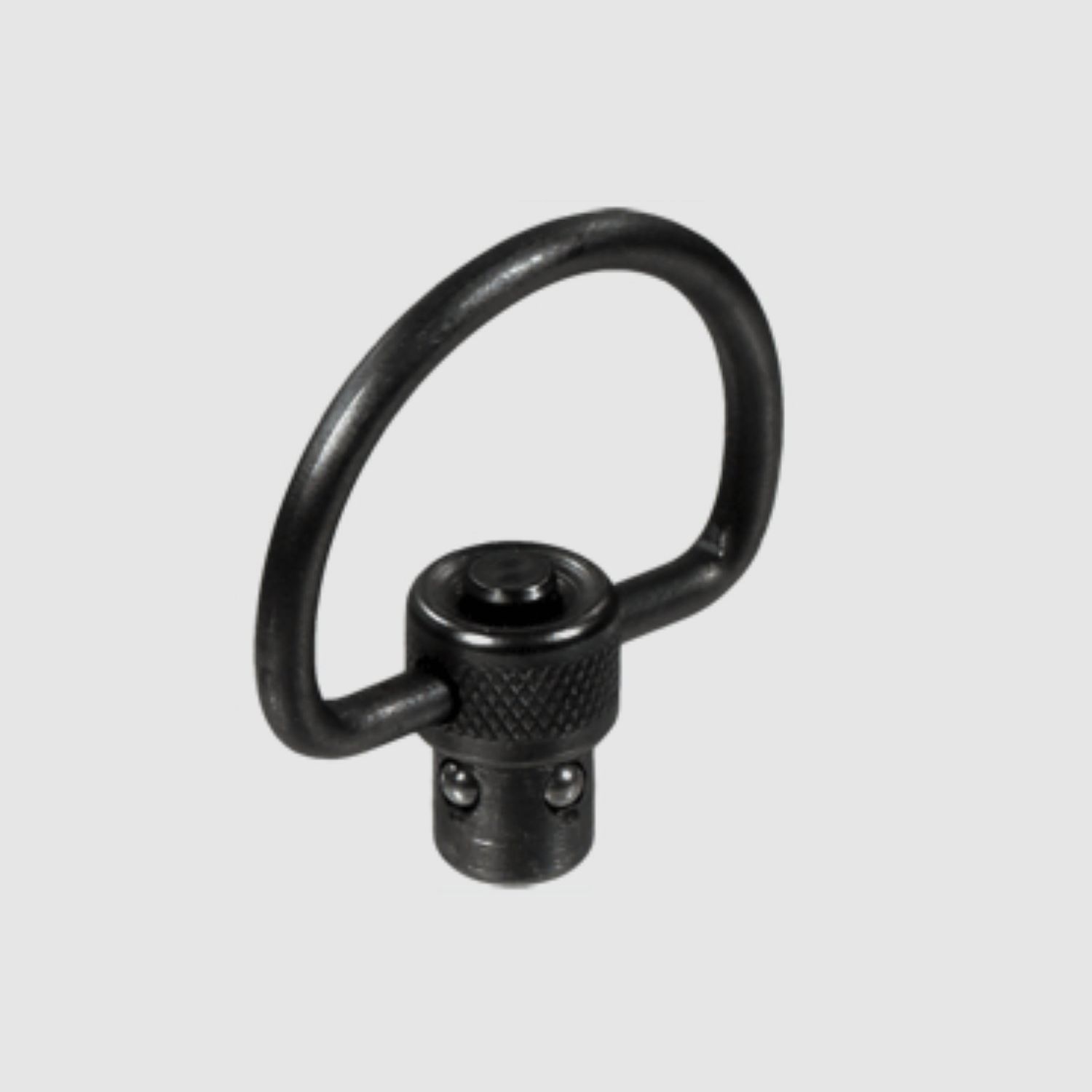 UTG Push Button QD Sling Swivel, 1.25" C-Shape Loop