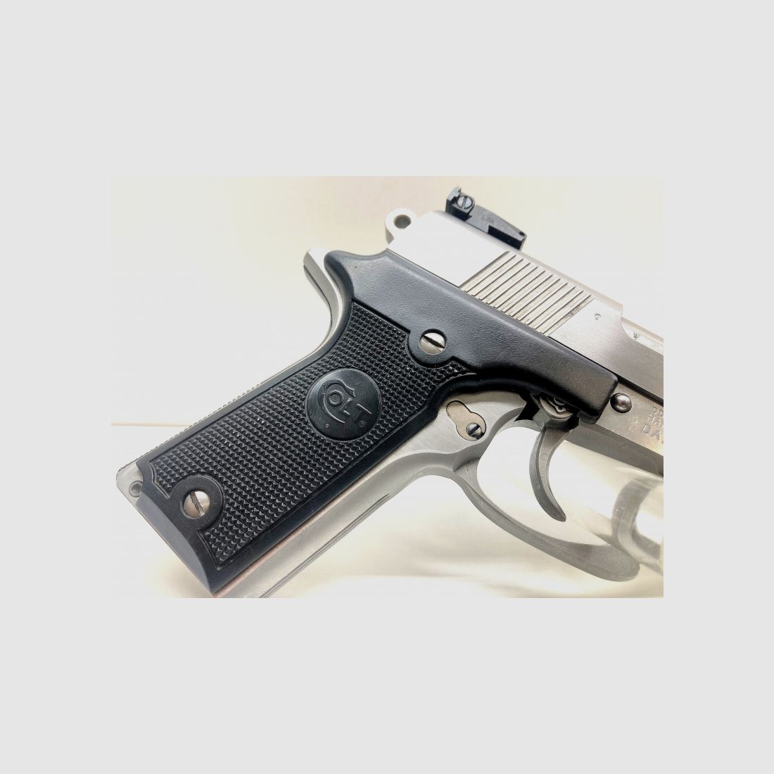 Pistole COLT Double Eagle Kal. .45 ACP stainless inkl. Peters Stahl Wechselsystem Kal. .22lr. TOP!!!