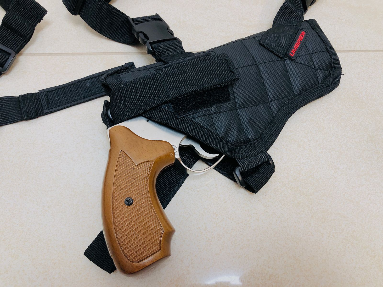••• Holster - Lot / 4x Cordura - Pistol holster •••