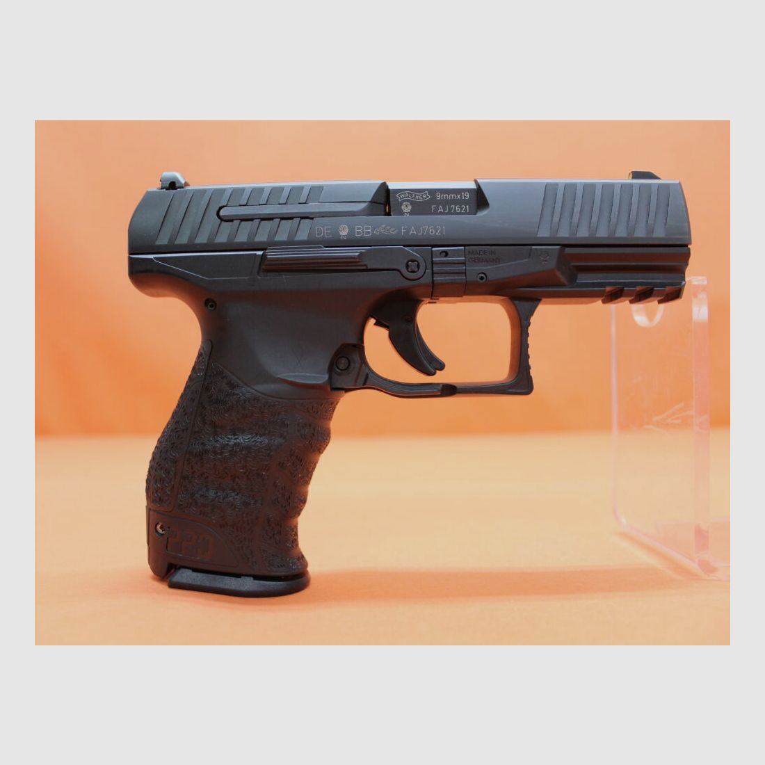 Walther Ha.Pistole 9mmLuger Walther PPQ M1 Classic SEK-D 4" Polygonlauf/3-Dot Stahl-Visierung (9mmPara/9x19)