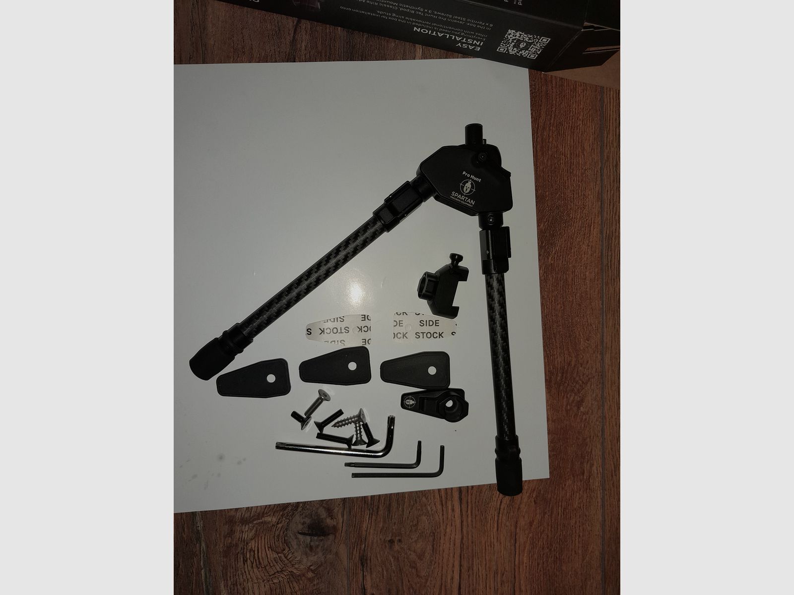 SPARTAN "JAVELIN PRO HUNT TAC" BIPOD LUNGO