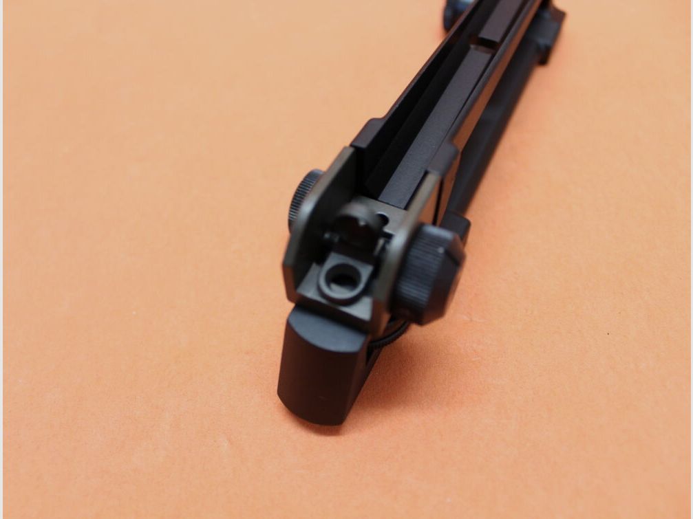 Olympic AR-15: Manico di trasporto staccabile Olympic con mirino A2 Alu nero / Manico di trasporto con mirino a diottro, immagine 3 di 6