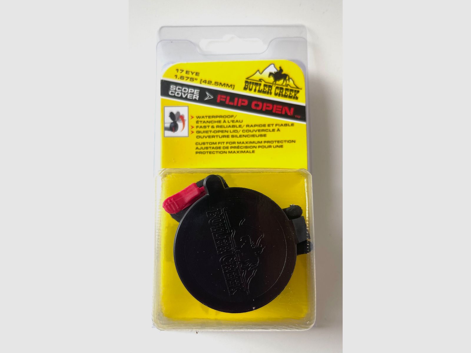 Butler Creek MO20170 Flip Open Scope Cover Eyepiece Flip Cover for Scope 17 EYE 42.5mm