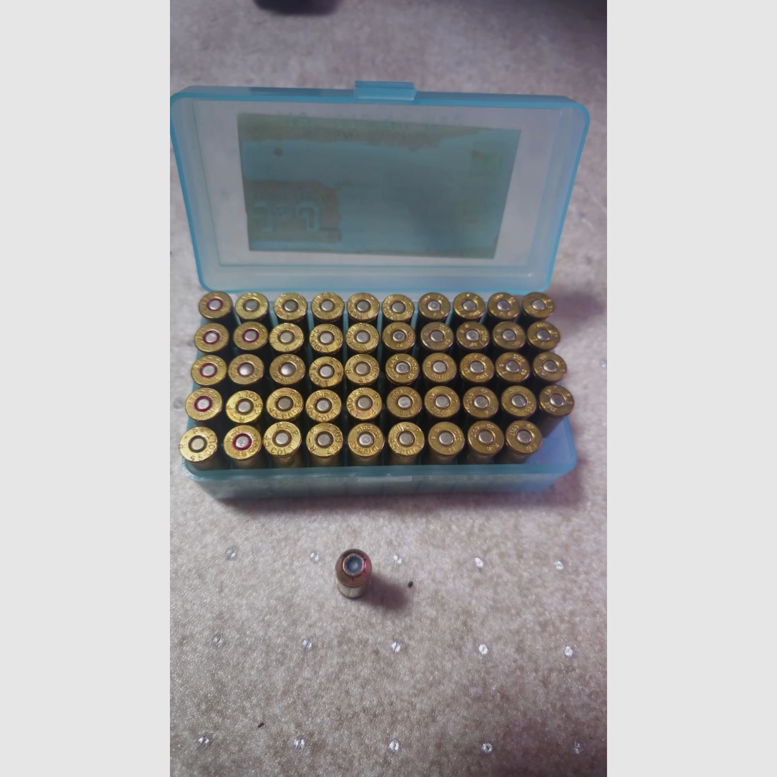 .45 Long Colt Blei-Flachkopf, Holspitz, 145 Stück