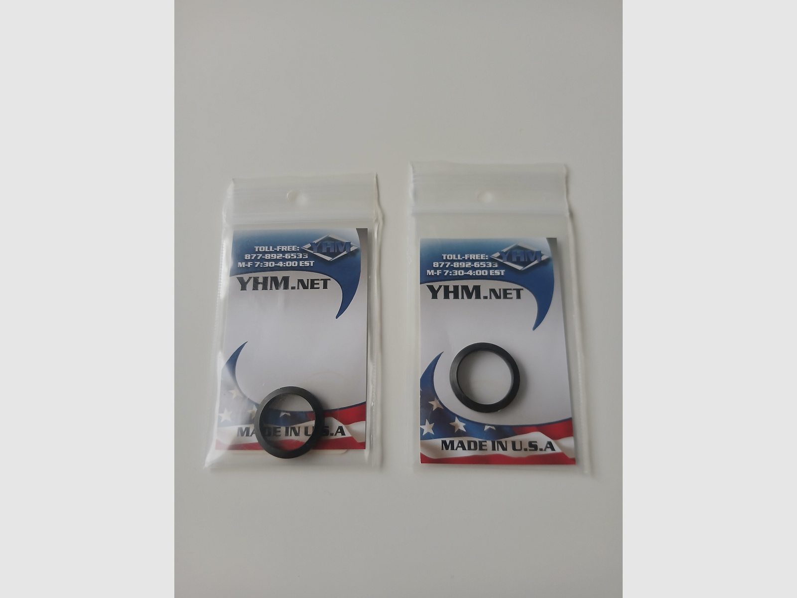X2 YANKEE HILL MACHINE CO., INC. AR .308 5/8' CRUSH WASHER STEEL BLACK