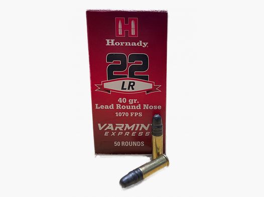 HORNADY VARMINT EXPRESS - .22LR - 40 GRS. - 50 COLPI