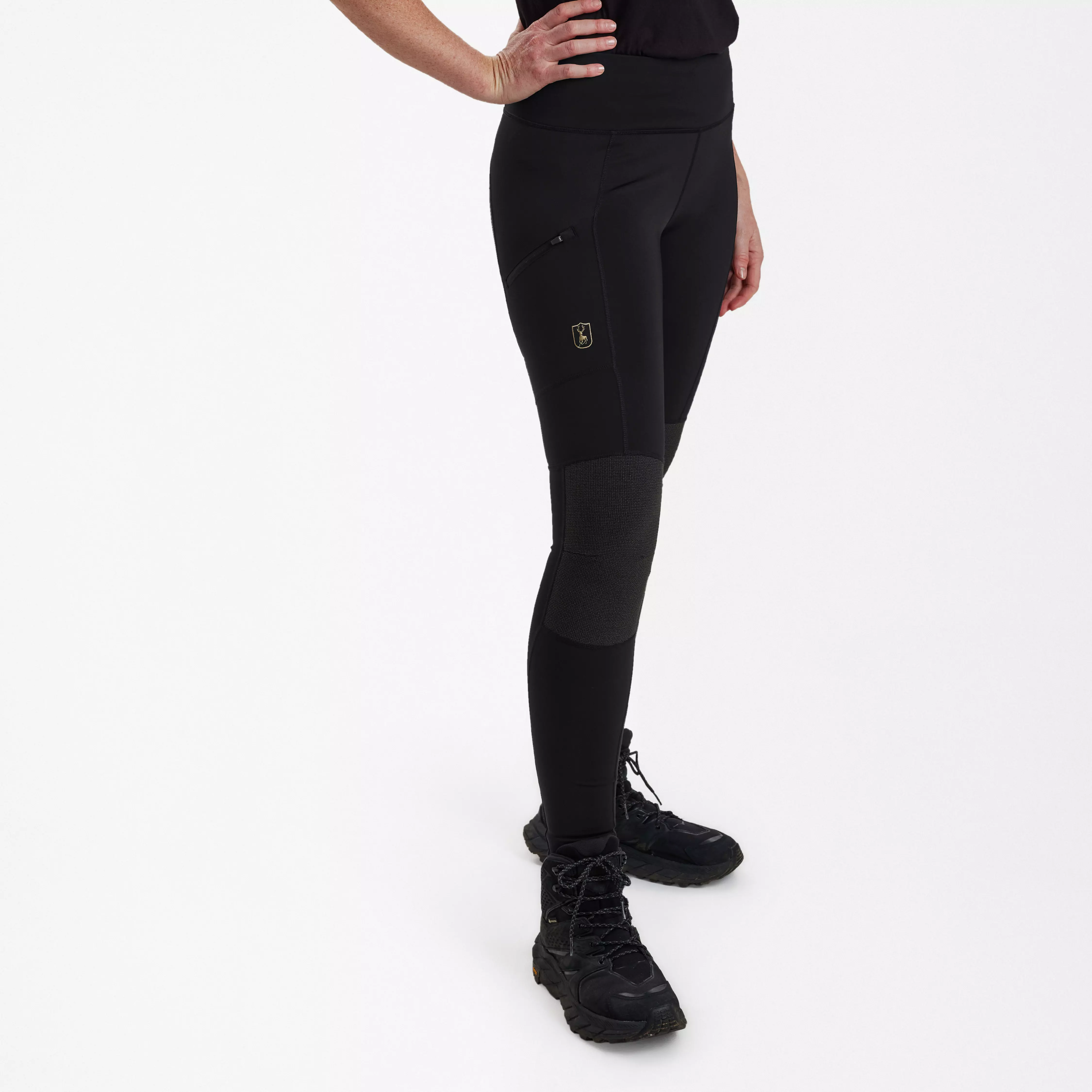Collants pour femme avec renfort - Black, image 1 sur 5