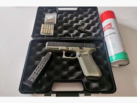 NP 250  Glock 17 Gen5 Battlefield Green 9mm P.A.K.