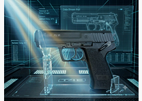 Röhm RG 96 blank-firing pistol blued