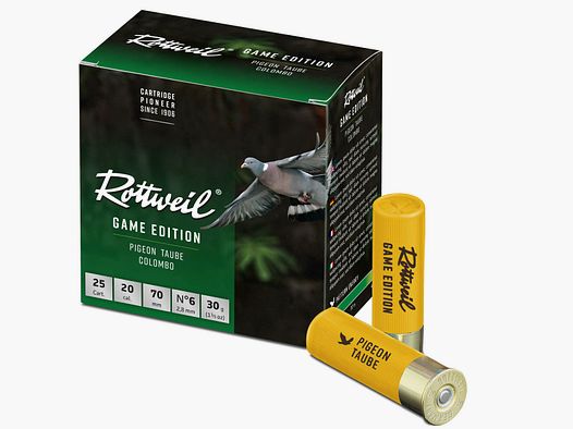Rottweil 20/70 Game Edition Taube 2,7mm - 30g