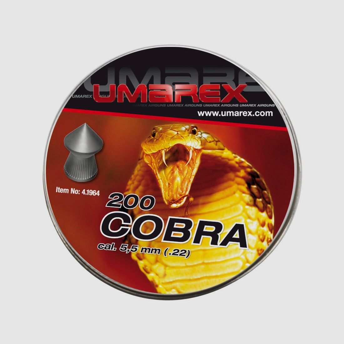 Umarex 5,5mm Diabolo Cobra 1,02g – 1000 Stück